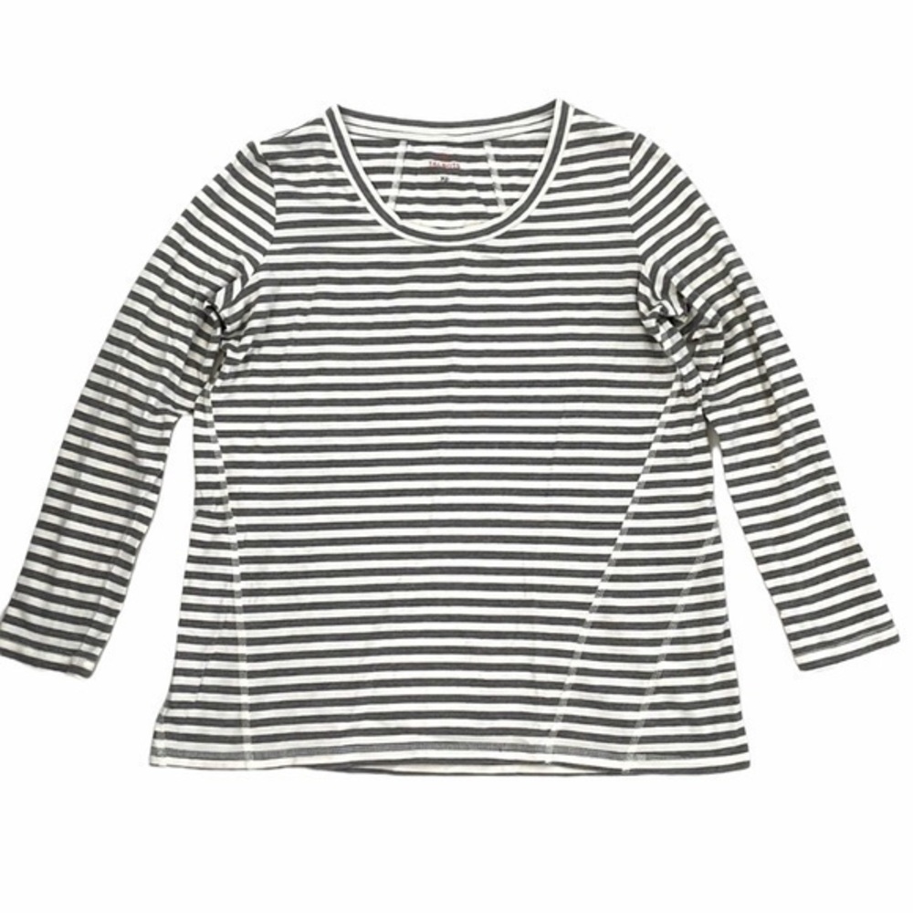 Talbots Long Sleeve Striped Shirt - Picture 2 of 8